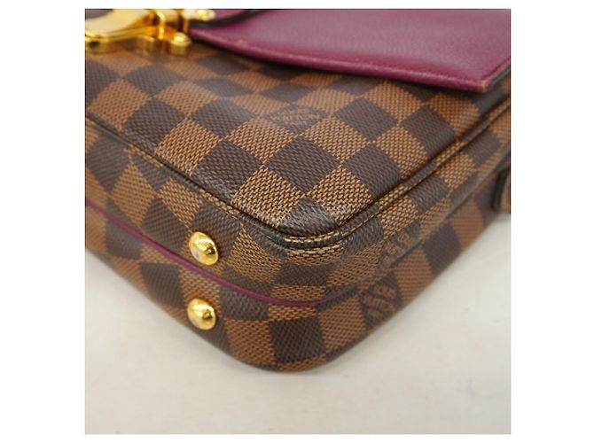 Louis Vuitton Damier Clapton Shoulder Bag Dark red Damier ebene - view 7