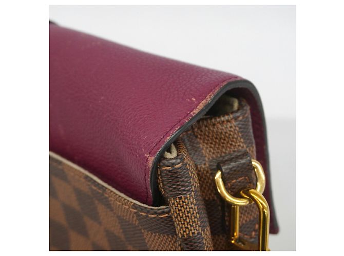 Louis Vuitton Damier Clapton Shoulder Bag Dark red Damier ebene - view 8