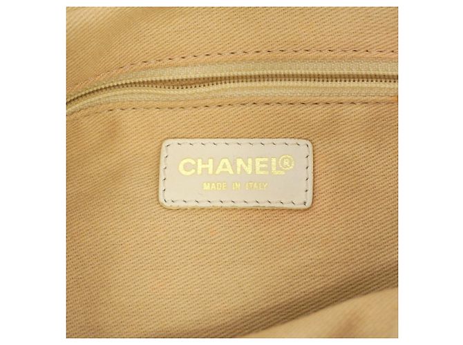 Borsa Tote Chanel in pelle nera e tela Nero - vista 5