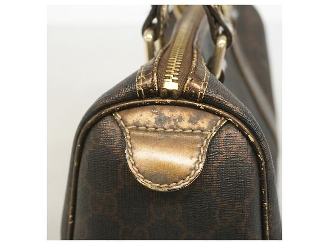 Borsa Gucci GG Supreme Marrone - vista 10