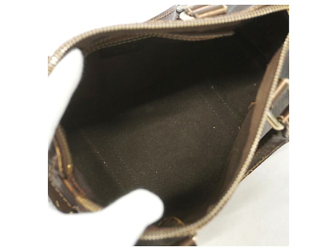 Borsa Gucci GG Supreme Marrone - vista 4