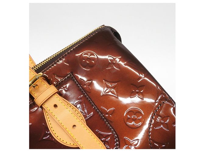 Borsa Louis Vuitton Vernis Rosewood Avenue Bordò - vista 12