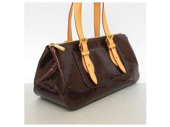 Borsa Louis Vuitton Vernis Rosewood Avenue Bordò - vista 2