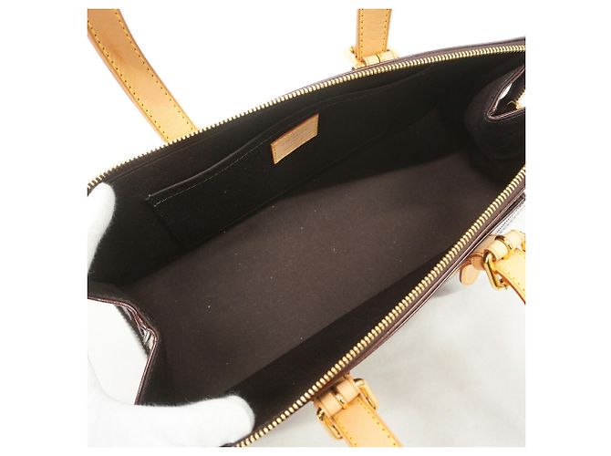 Borsa Louis Vuitton Vernis Rosewood Avenue Bordò - vista 4