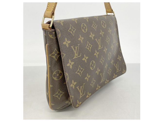 Louis Vuitton Monogram Musette Tango Schultertasche Braun - Ansicht 2
