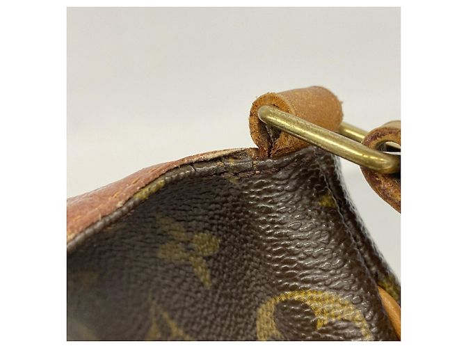 Louis Vuitton Monogram Musette Tango Schultertasche Braun - Ansicht 7