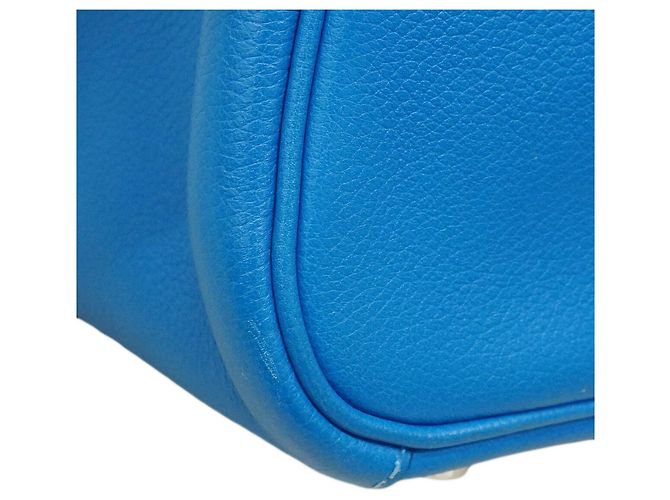 Hermès Bolsa Hermes Lindy 26 Evercolor Blue Zanzibar Azul - vista 6