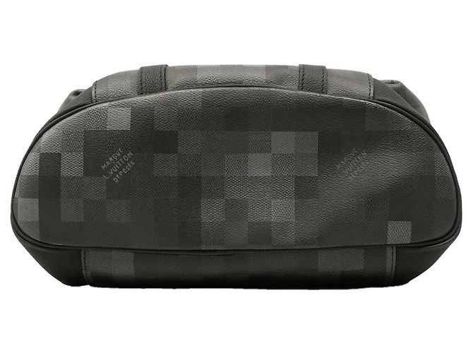 Zaino Louis Vuitton Damouflage Christopher MM Nero - vista 3