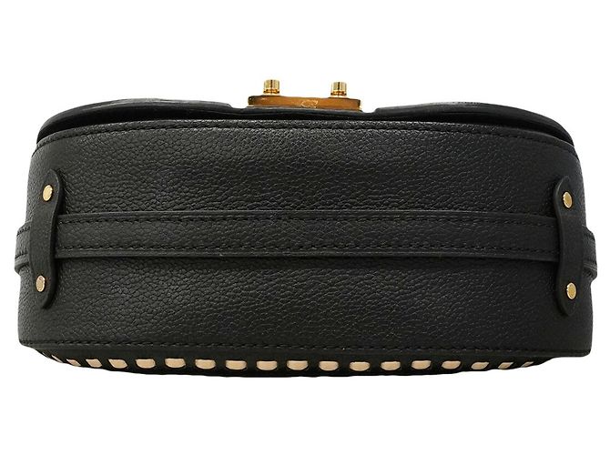Louis Vuitton Monogram Empreinte Juno Schultertasche Schwarz - Ansicht 3