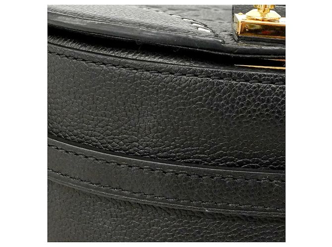 Louis Vuitton Monogram Empreinte Juno Schultertasche Schwarz - Ansicht 9