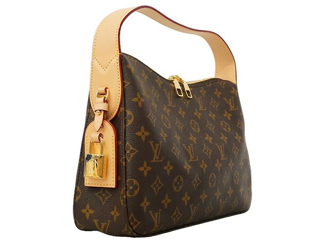 Borsa a tracolla Louis Vuitton Monogram Slouchy PM Marrone - vista 2
