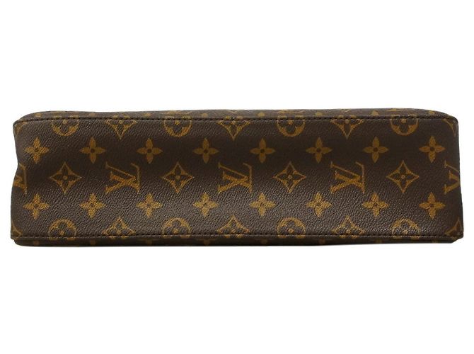 Borsa a tracolla Louis Vuitton Monogram Slouchy PM Marrone - vista 3