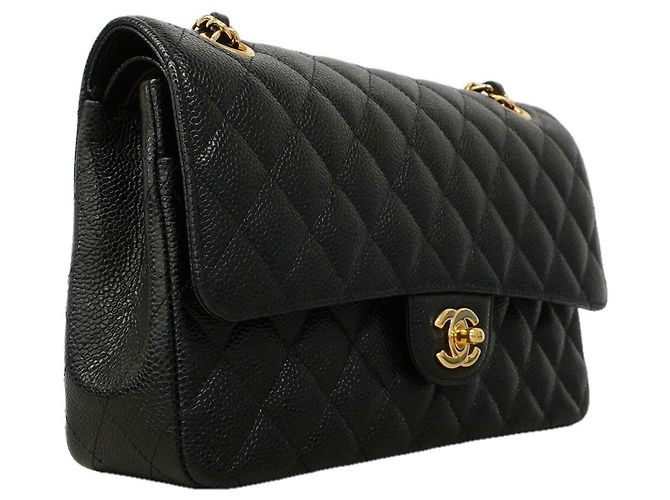 Borsa a tracolla Chanel Matelassé Nera Nero - vista 2