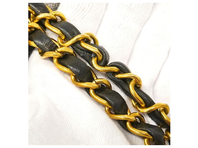 Chanel Matelassé Schultertasche Schwarz - Ansicht 9