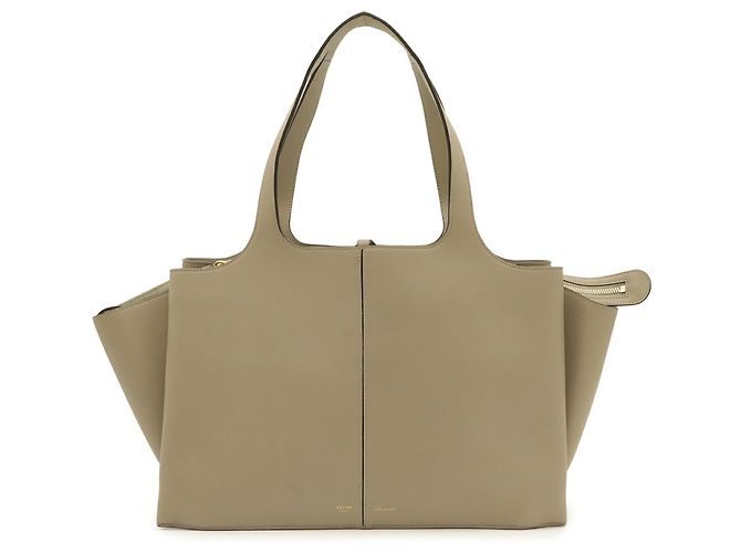 Céline Bolso Tote Celine Trifold Medium Gris - vista 2