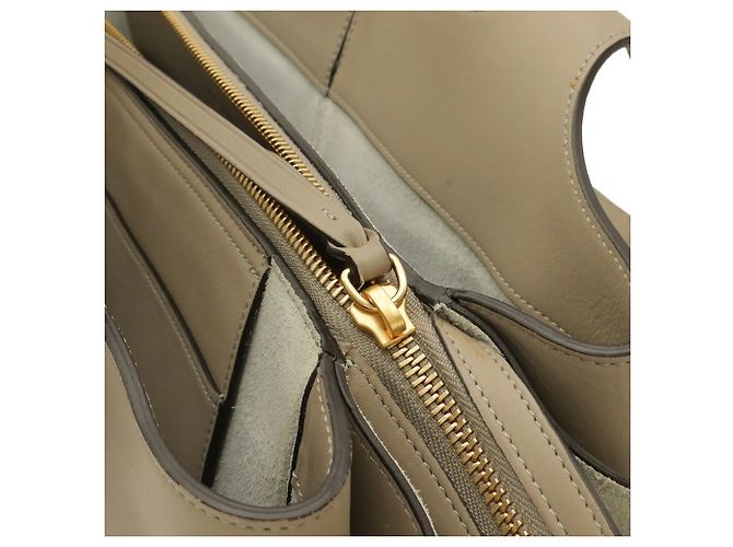 Céline Bolso Tote Celine Trifold Medium Gris - vista 6