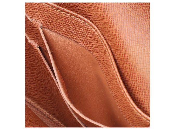 Portafoglio lungo bi-fold Monogram Louis Vuitton Marrone - vista 10