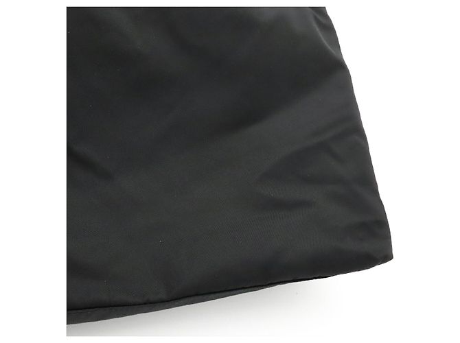 Borsa Tote Prada con logo triangolare Nero - vista 9