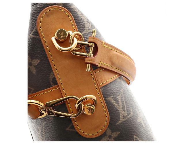 Borsa a tracolla Louis Vuitton Monogram Marrone - vista 8