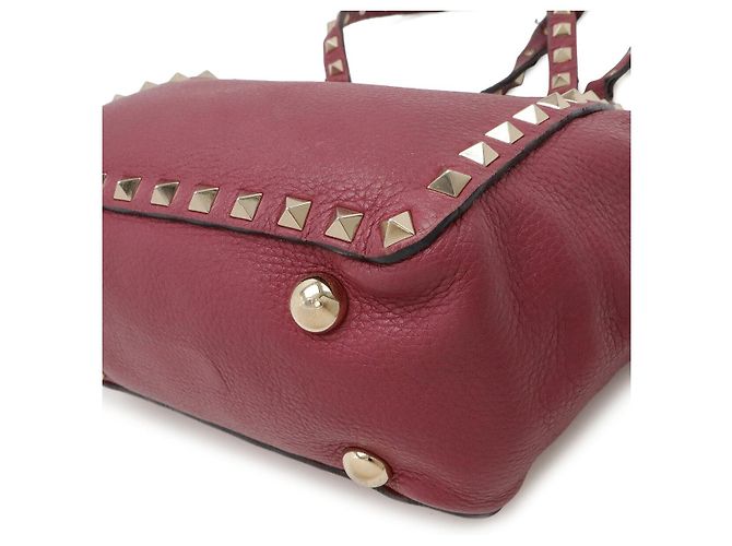 Valentino Garavani Borsa Valentino Rockstud Rosa - vista 3