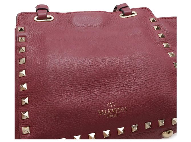 Valentino Garavani Borsa Valentino Rockstud Rosa - vista 4