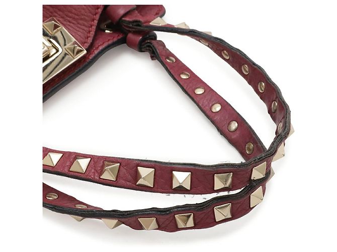 Valentino Garavani Borsa Valentino Rockstud Rosa - vista 6