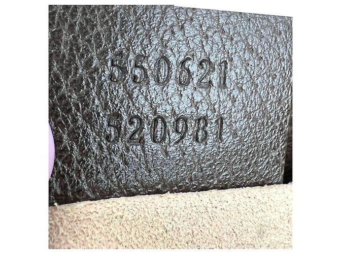 Borsa secchiello piccola Gucci GG Supreme Ophidia Web marrone - vista 8
