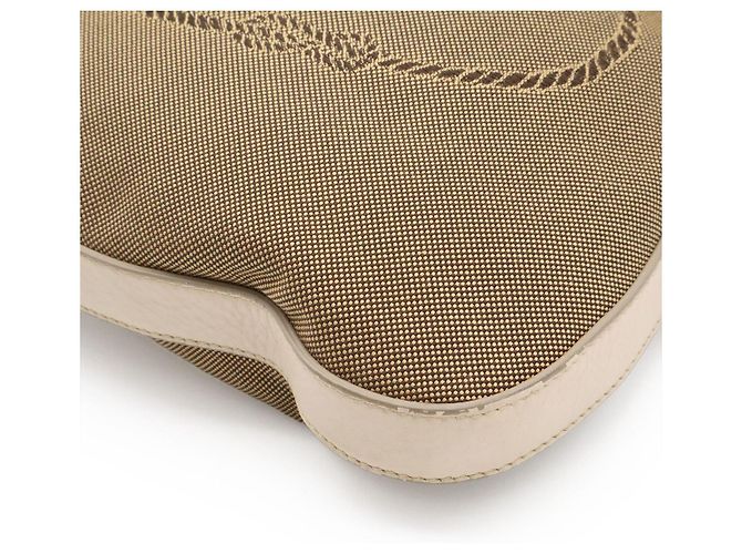Borsa a tracolla Prada in jacquard con logo Multicolore - vista 3
