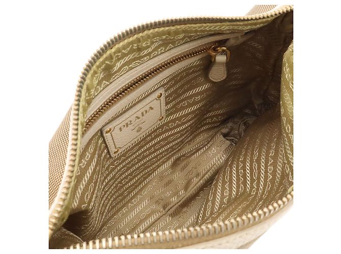 Borsa a tracolla Prada in jacquard con logo Multicolore - vista 5