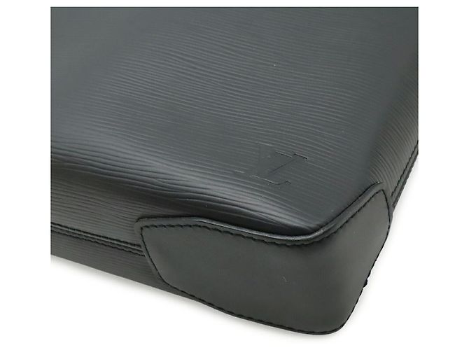 Borsa da lavoro Louis Vuitton Epi Oliver Nero - vista 3