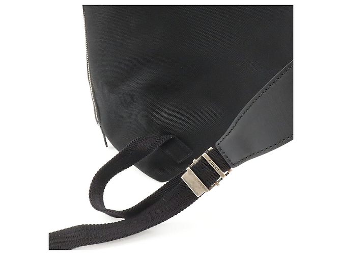Zaino Gucci Techno Canvas Web Nero - vista 5