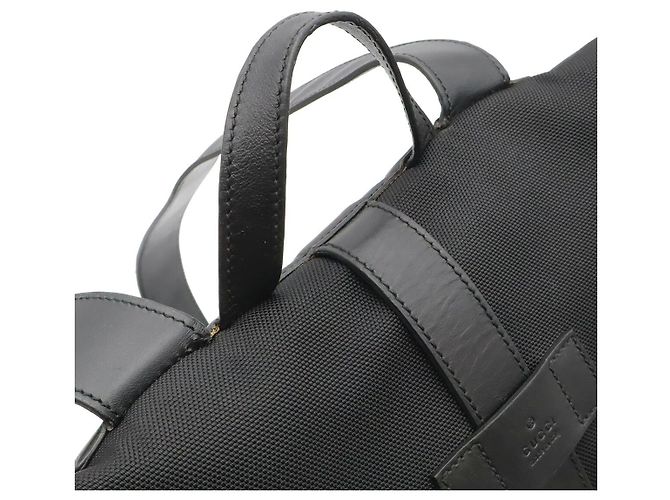 Zaino Gucci Techno Canvas Web Nero - vista 7