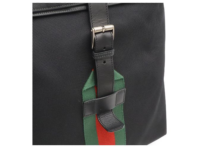 Zaino Gucci Techno Canvas Web Nero - vista 8