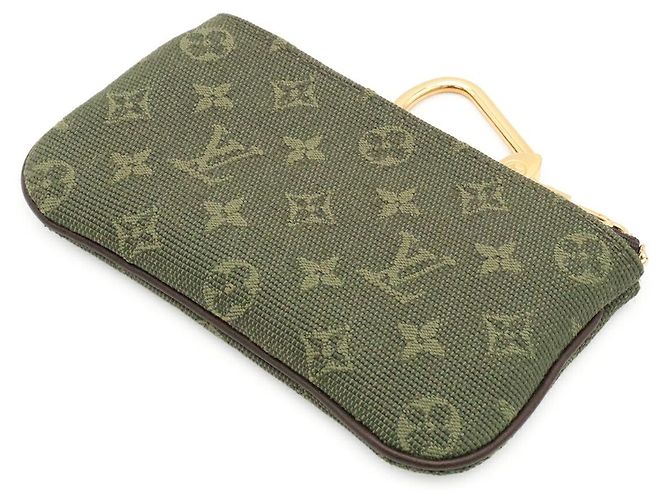 Louis Vuitton Pochette Cles Coin Case Verde - vista 2