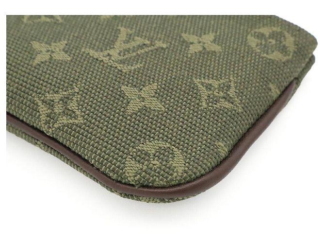 Louis Vuitton Pochette Cles Coin Case Verde - vista 3