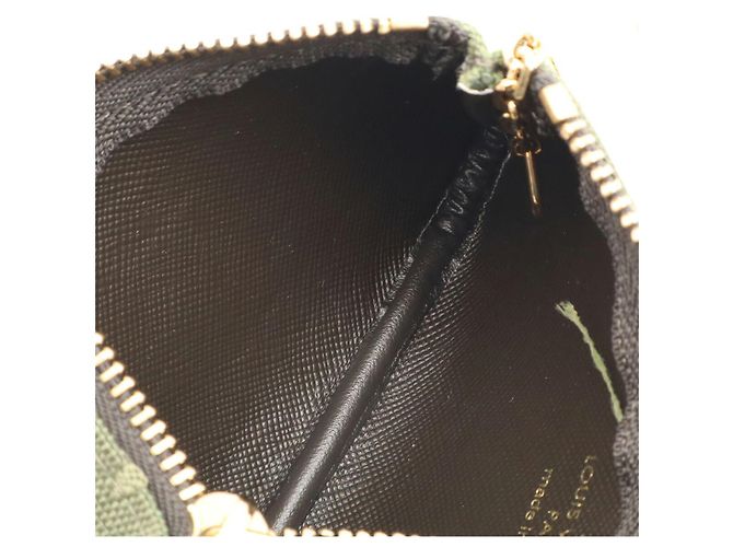 Louis Vuitton Pochette Cles Coin Case Verde - vista 6