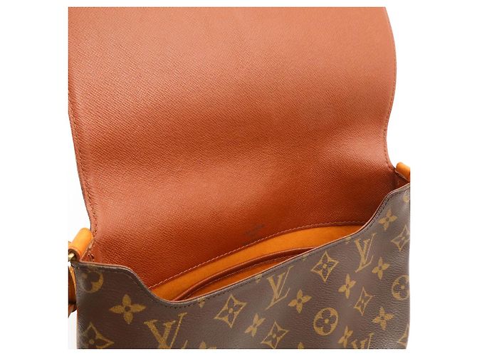 Borsa a spalla corta Louis Vuitton Musette Tango Marrone - vista 7