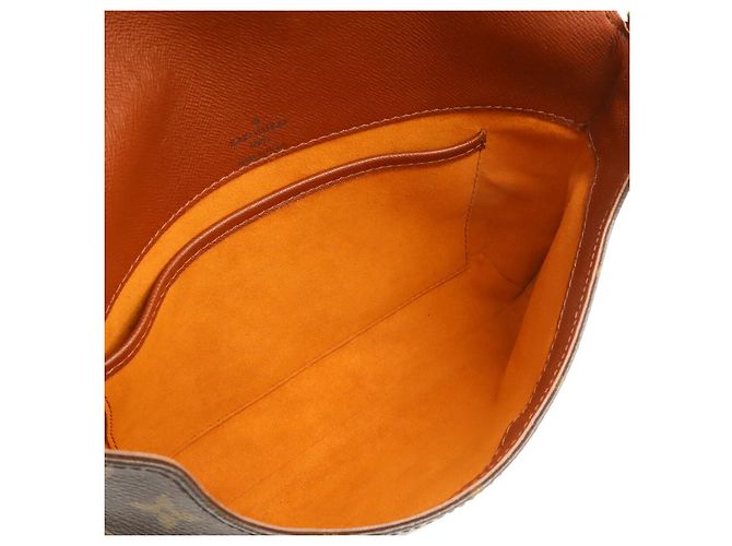 Borsa a spalla corta Louis Vuitton Musette Tango Marrone - vista 8