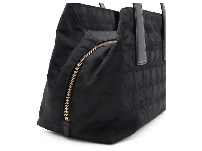 Borsa Tote Chanel New Travel Line Nero - vista 6
