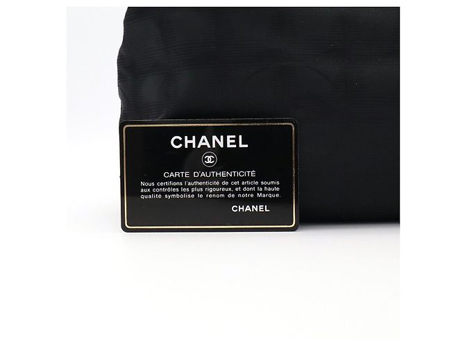 Borsa Tote Chanel New Travel Line Nero - vista 8