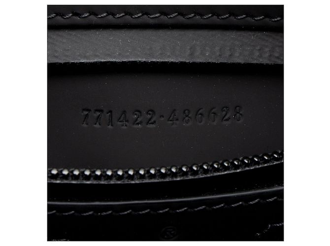 Borsa cintura Gucci GG Rubber Effect Nero - vista 6