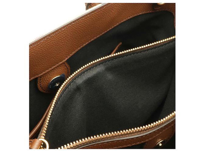 Borsa a mano Burberry Banner House Check Marrone - vista 7