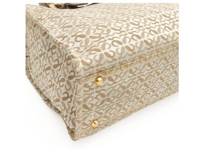 Loewe Anagram Tote Bag Braun Beige - Ansicht 3