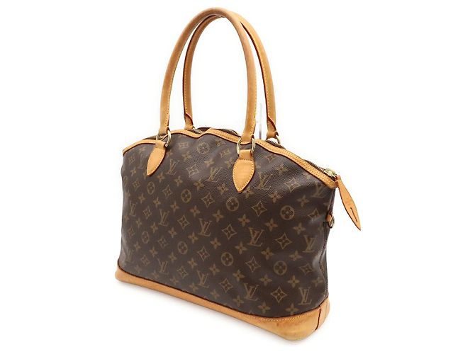 Borsa Louis Vuitton Monogram Lockit Marrone - vista 2