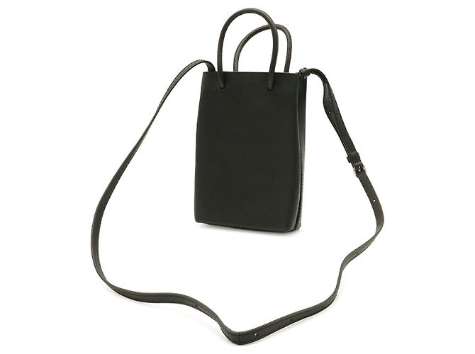 Balenciaga Phone Holder Pochette Nero - vista 2