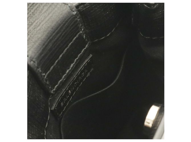 Balenciaga Phone Holder Pochette Nero - vista 6