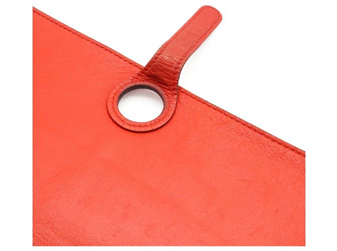 Hermès Portafoglio Lungo Hermes Dogon Rosso - vista 8