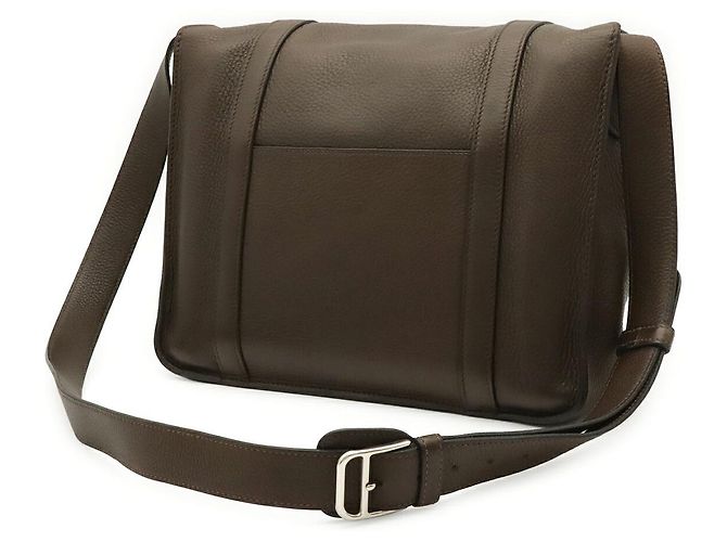 Hermès Borsa a tracolla Hermes Steve Buzas 35 Marrone - vista 2