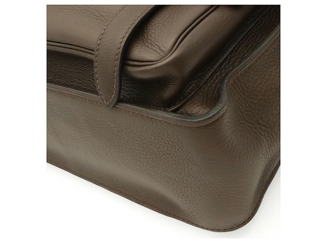 Hermès Borsa a tracolla Hermes Steve Buzas 35 Marrone - vista 3