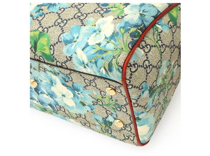 Borsa a mano Gucci GG Blooms Mini Boston Multicolore - vista 3